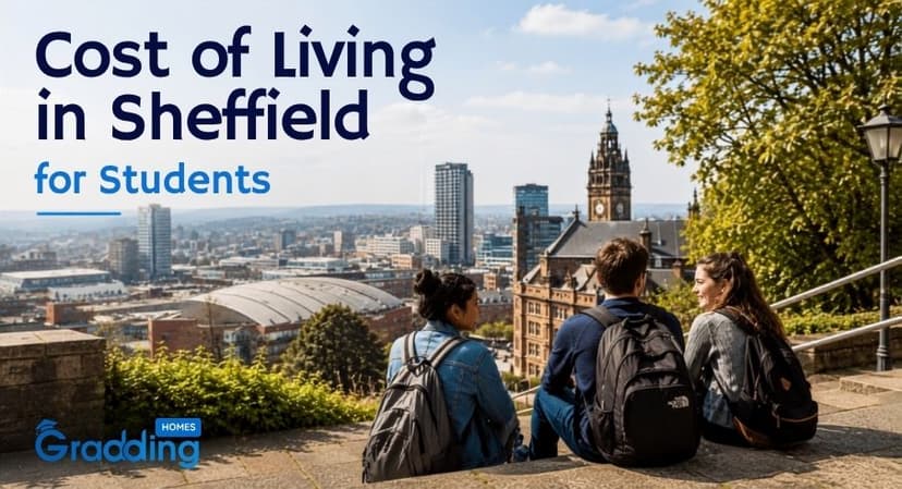 Explore comprehensive breaking of cost of living in Sheffield for students in 2026 | GraddingHomes.Com