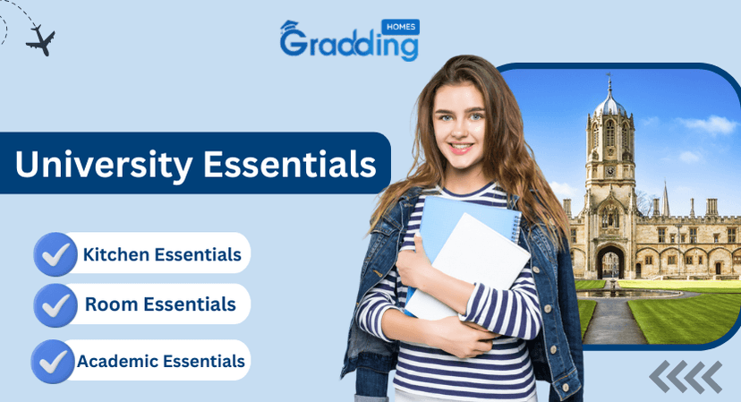 Discover the must having packing items on your abroad journey for higher studies | GraddingHomes.com