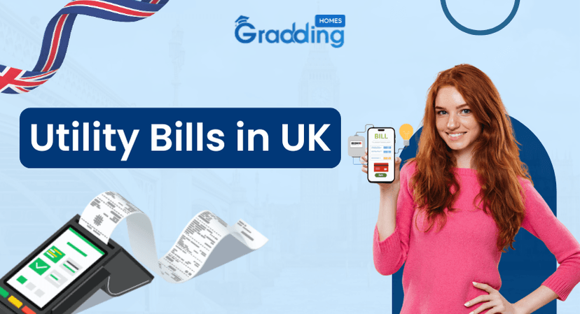 Explore everything about utility bills in the UK with Graddinghomes.com