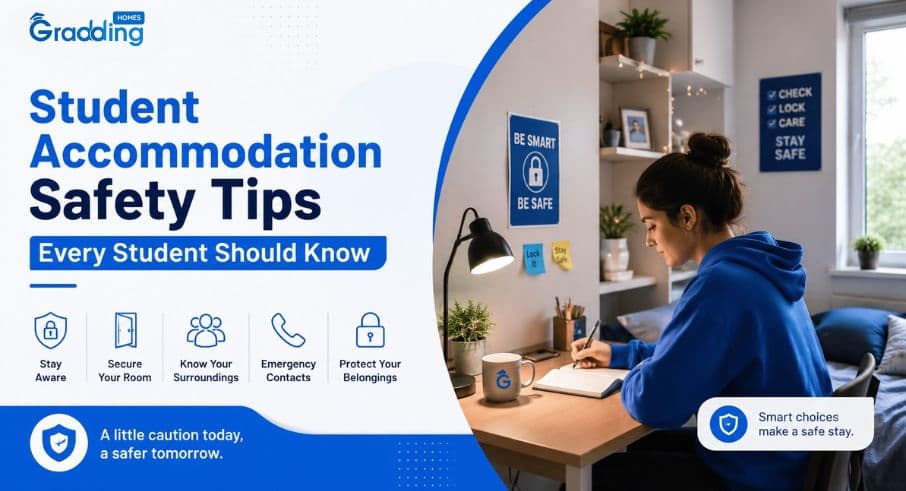 Student Accommodation Safety Tips Every Student Should Know Learn student accommodation safety tips I Gradding.com